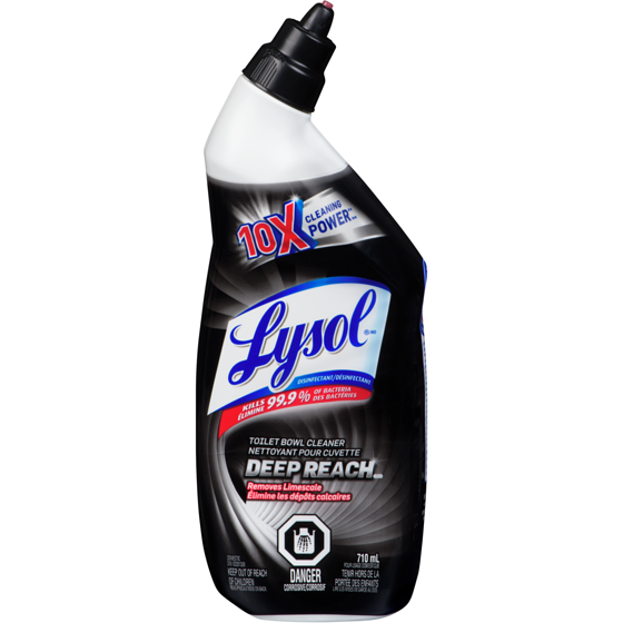 Lysol Toilet Bowl Cleaner Deep Reach 710ml - Case of 9