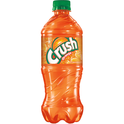 Crush Orange Soda Bottle 591ml (Case of 24)