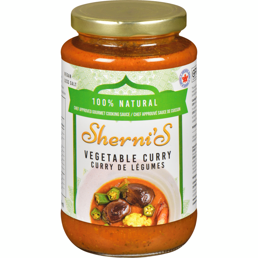 Sherni’s Vegetable Curry Sauce 500ml - Case of 12