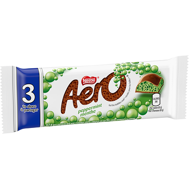 Aero Peppermint Chocolate King Size 63g - Case of 24