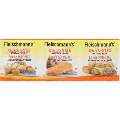 Fleischman’s Quick Rise Yeast Strips 24g (2 Cartons with 20 Strips)