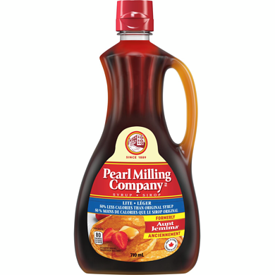 Pearl Milling Company Lite Syrup 710ml - Case of 12