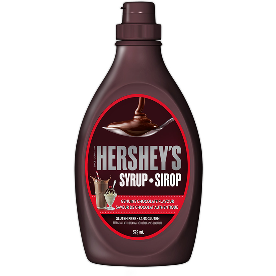 Hershey's Genuine Chocolate Syrup 523ml (Case of 12)