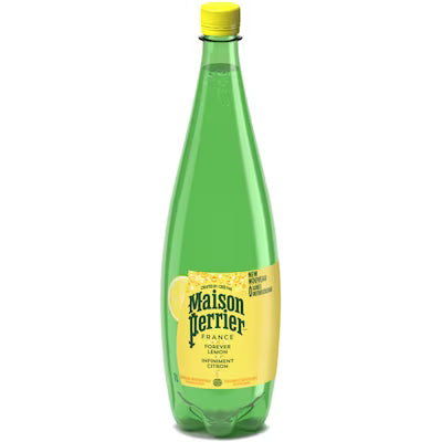 Maison Perrier Carbonated Natural Spring Water Lemon 1L (12 Pack)