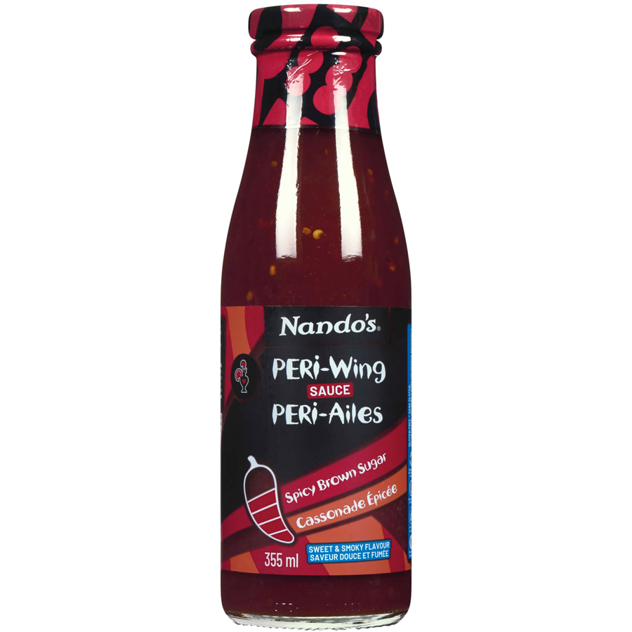 Nando’s Peri-Wing Spicy Brown Sugar Sauce 355ml - Case of 6