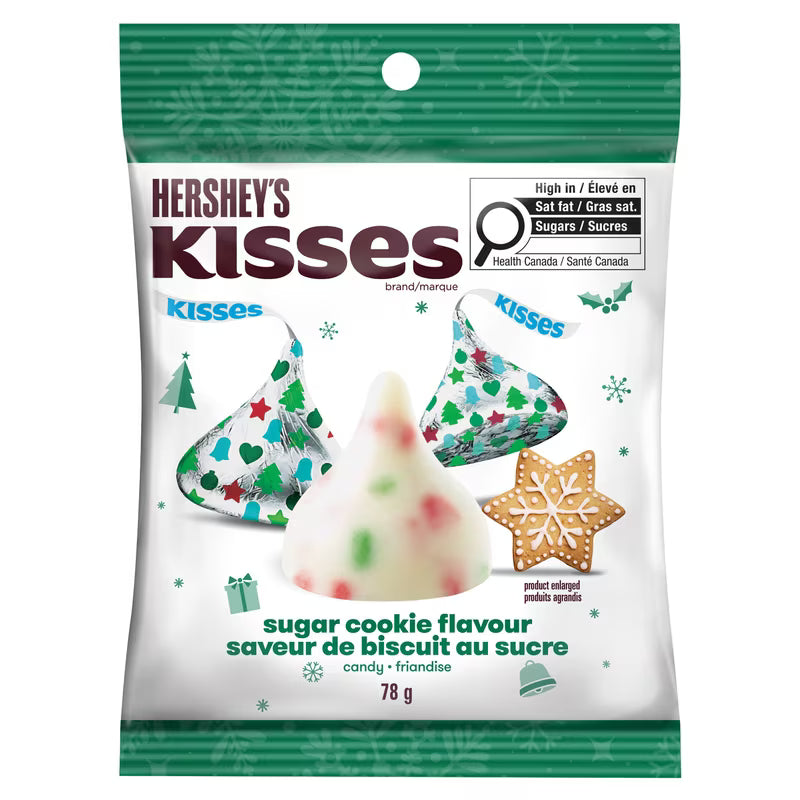 Hershey's Kisses Sugar Cookie 78g - Case of 30
