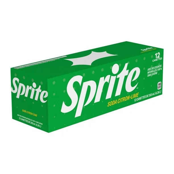 Sprite Can 355ml - Case of 12 – Stockup Market