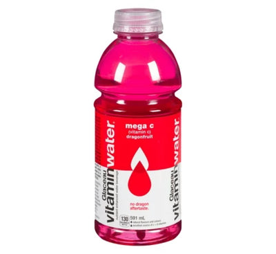 Glaceau Vitamin Water Mega C Dragonfruit 591ml (12 pack)