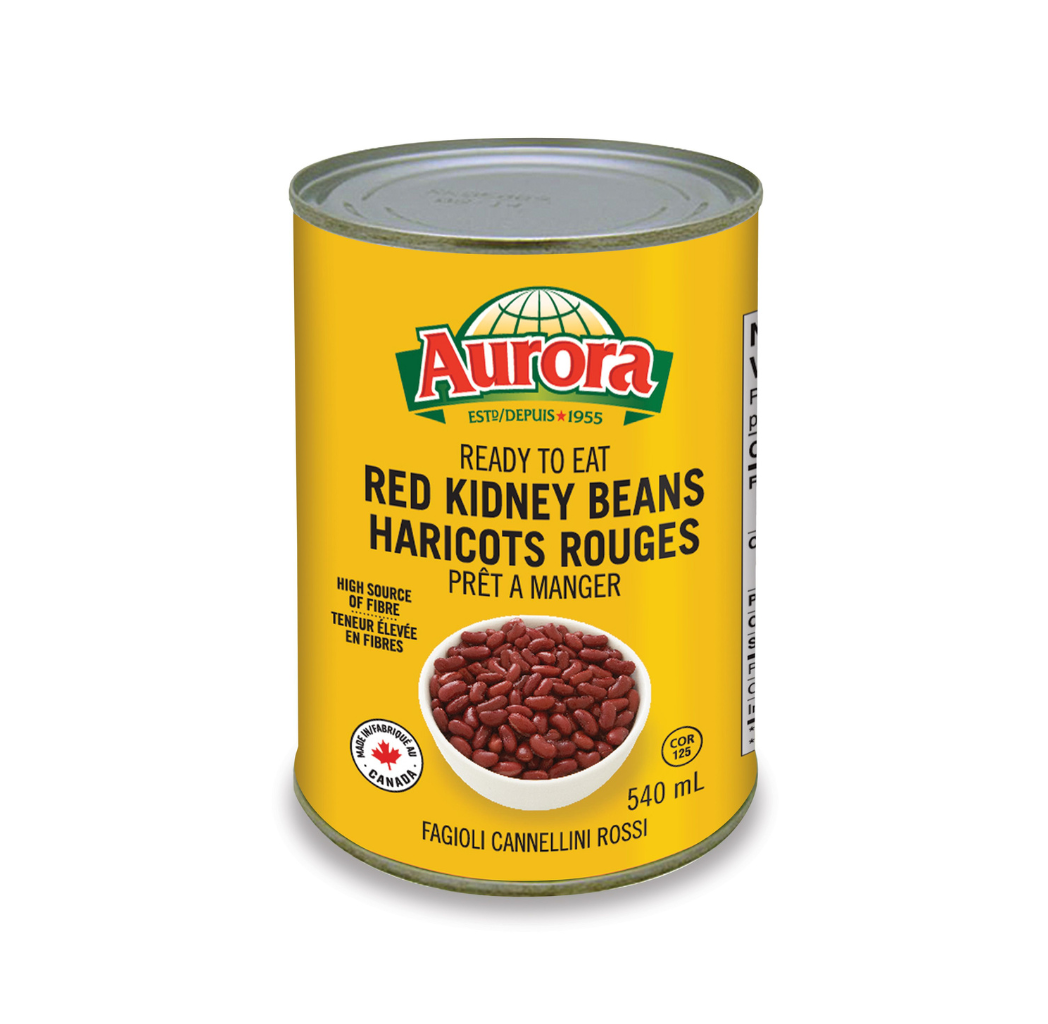 Aurora Red Kidney Beans 540ml - Case of 12
