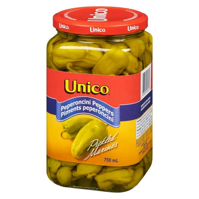 Unico Pepperoncini Peppers 750ml - Case of 12
