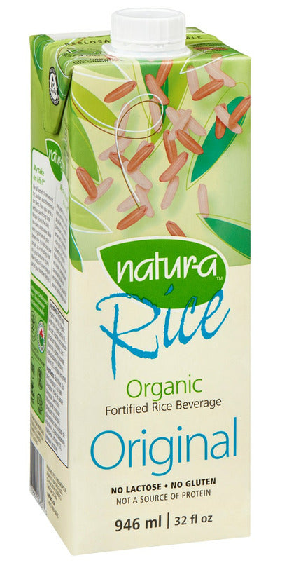Natur-a Organic Fortified Rice Beverage Original 946ml - Case of 12
