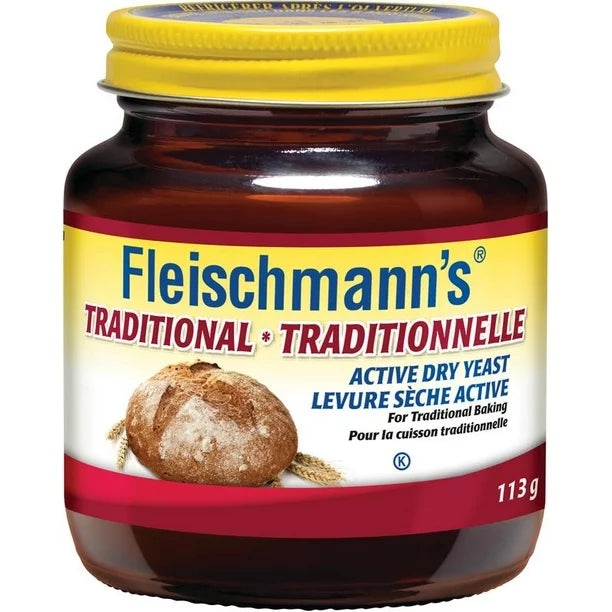 Fleischman’s Traditional Yeast Jar 113g (Case of 12)