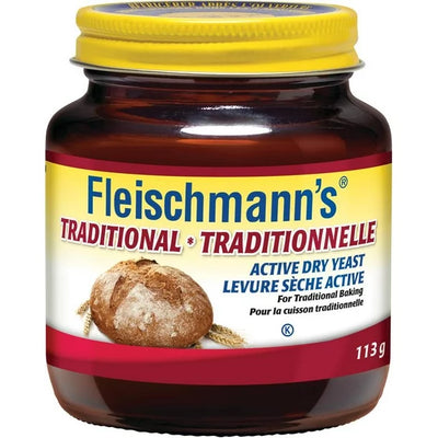 Fleischman’s Traditional Yeast Jar 113g (Case of 12)