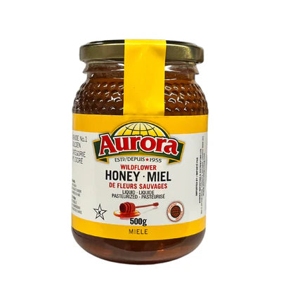 Aurora Wildflower Honey 500g - Case of 12