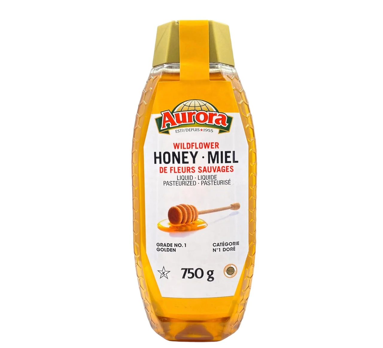 Aurora Wildflower Honey 750g - Case of 12
