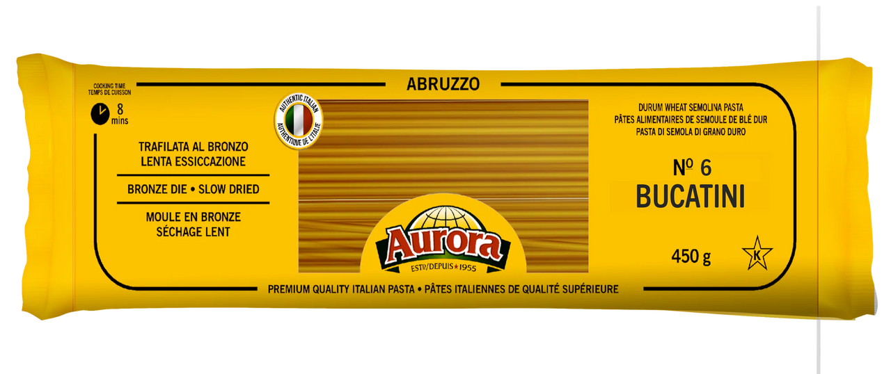 Aurora Bucatini 450g - Case of 20
