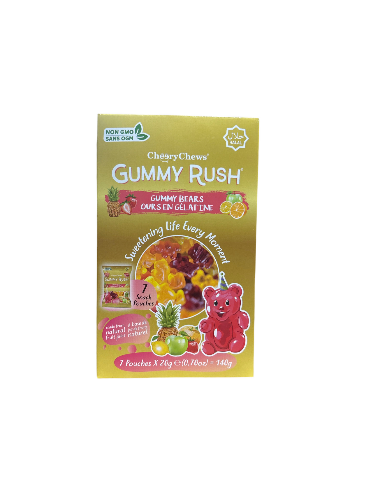 Gummy Rush Gummy Bears 140g
