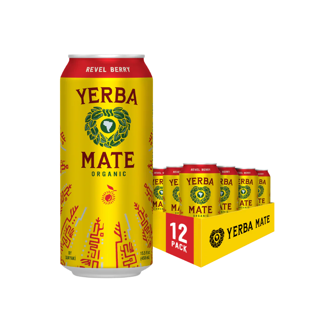 Yerba Mate Revel Berry 458ml - Case of 12