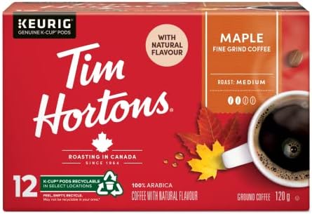 Tim Hortons Maple Coffee K-Cups 120g - 12ct