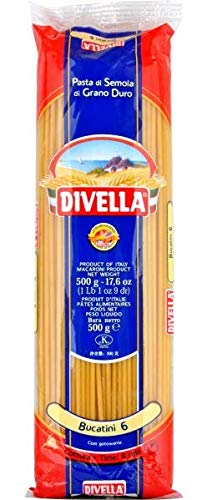 Divella Pasta Bucatini 500g - Case of 24 (Italy)