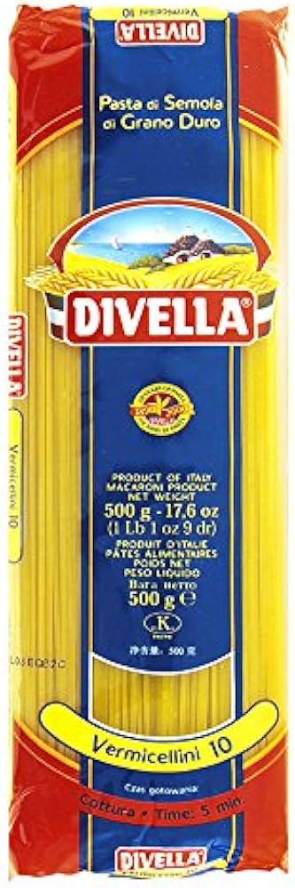 Divella Vermicellini 500g - Case of 24 (Italy)