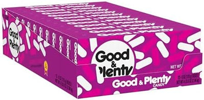 Good & Plenty Licorice Candy 170g ( 12 pack)