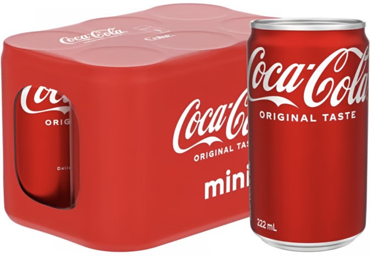 Coca Cola Original Mini 222ml - Case of 6