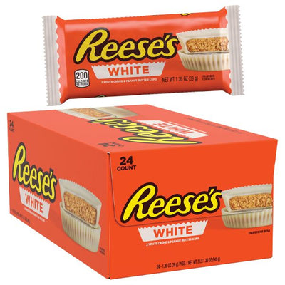 Reese's White Peanut Butter Cups 39g - 24Ct