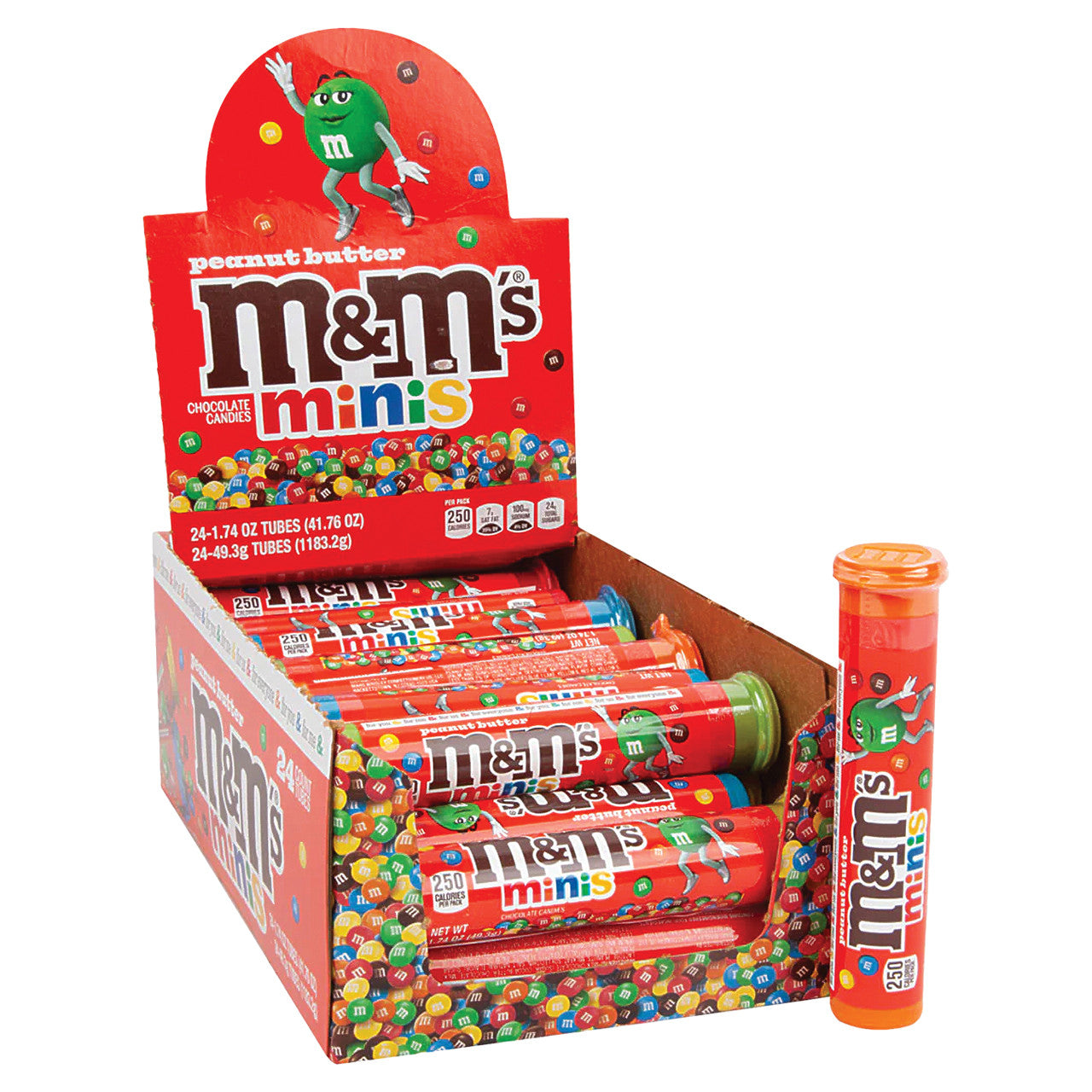 M&M's Peanut Butter Minis 50g - 24ct