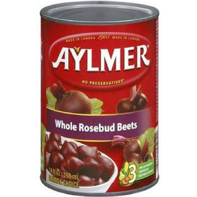 Aylmer Whole Rosebud Beets 398ml - Case of 12