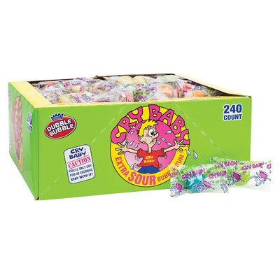 Cry Baby Bubble Gum Sour BOX 240Ct