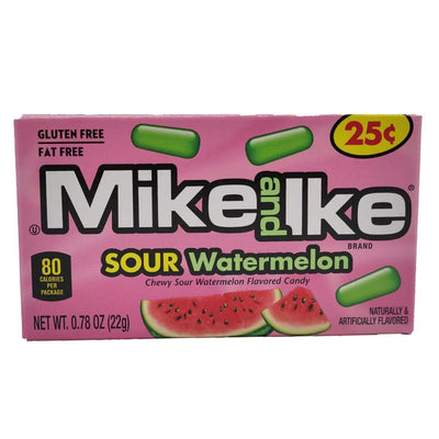 Mike & Ike Sour Watermelon 22g (Case of 24)