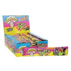 Warheads Sour Taffy Bar 2in1 42g (Case of 24)