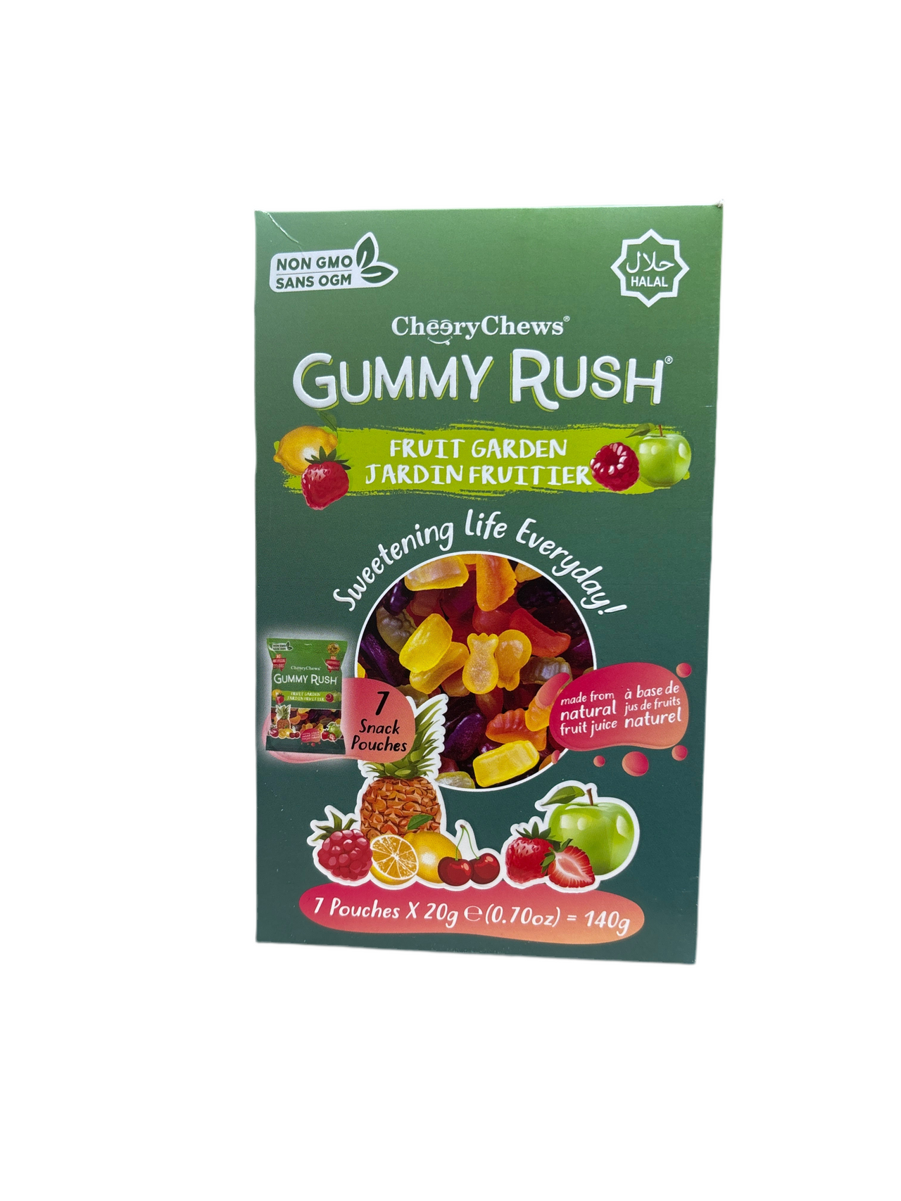 Gummy Rush Fruit Garden 140g