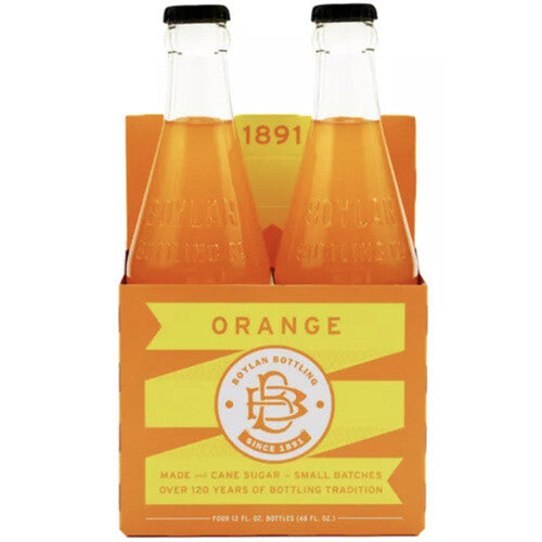 Boylan Bottling Orange 355ml - 4 Pack