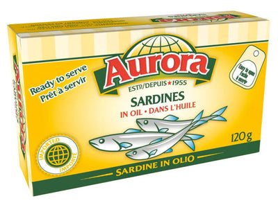 Aurora Sardines 120g - Case of 24