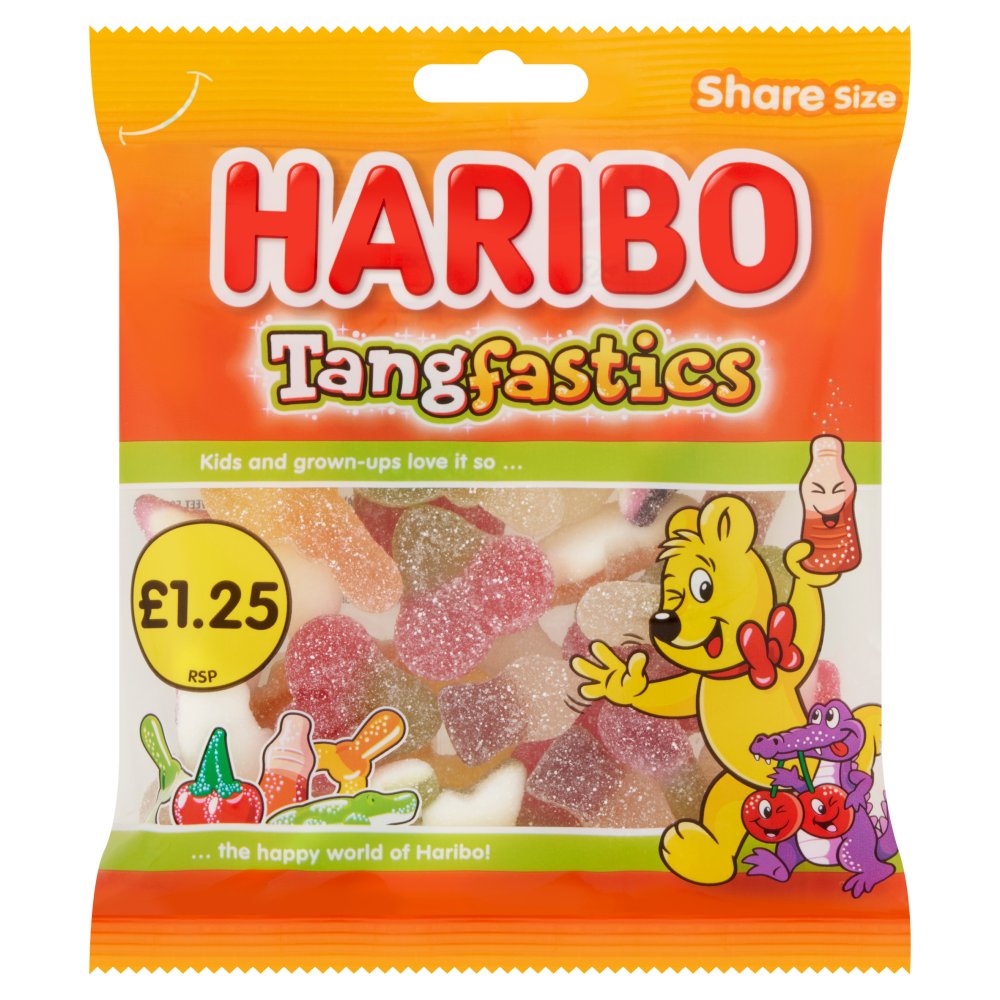 Haribo Tangfastics 140g - Case of 12 (UK)