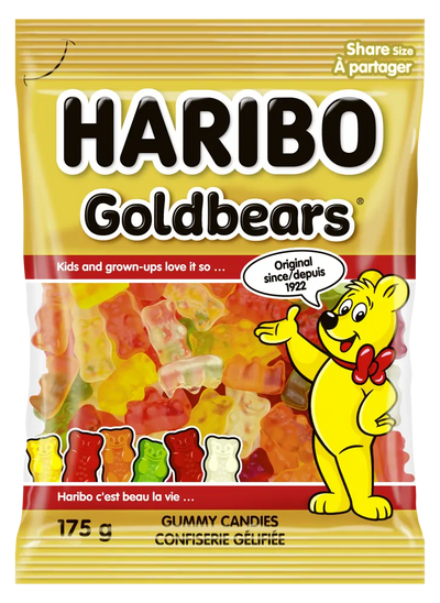 Haribo Goldbears (Case of 12) - Canada (Product of Germany)
