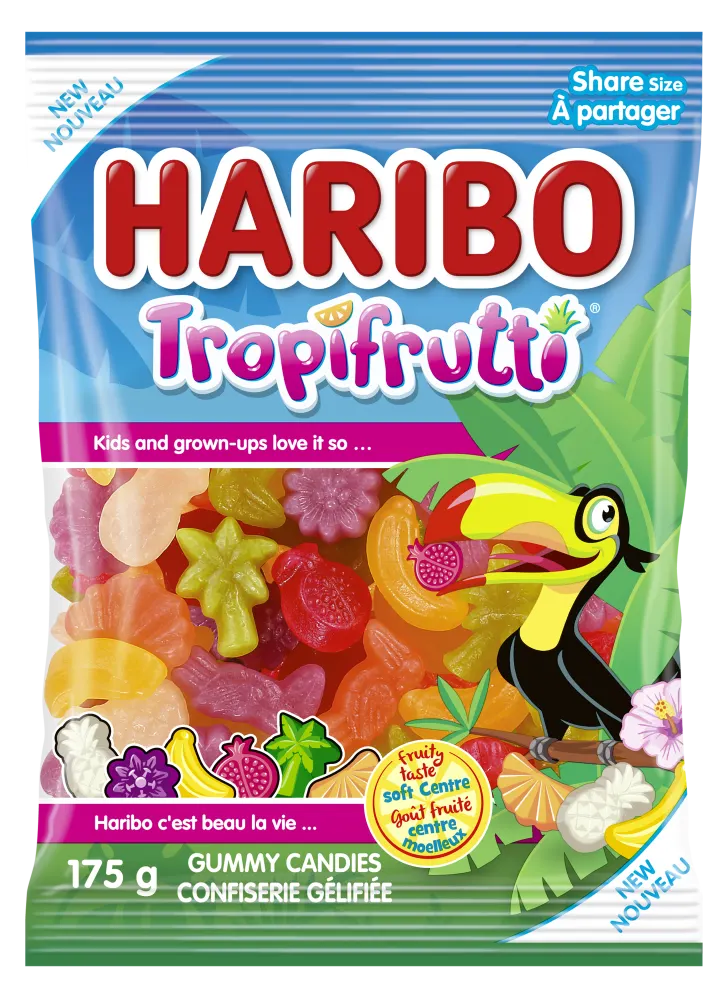 Haribo Tropifrutti 175g (Case of 12) - Canada (Product of Germany)
