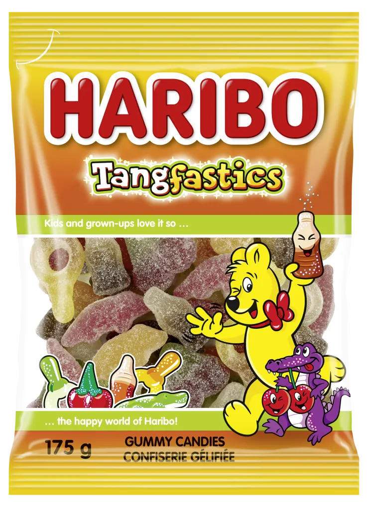 Haribo Tangfastics (Case of 12) - Canada (Product of Germany)