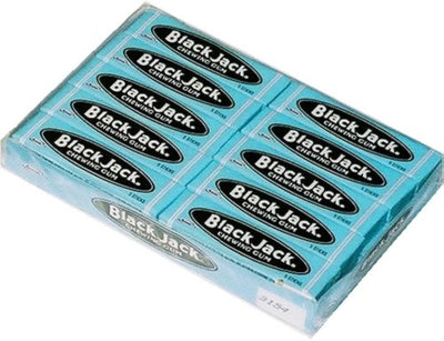 Black Jack Chewing Gum 5 Sticks - 20 Pack