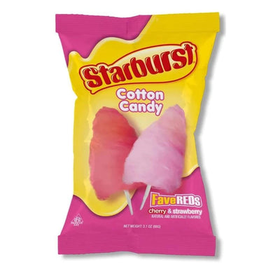 Taste of Nature Starburst Cotton Candy 88g (Case of 12)