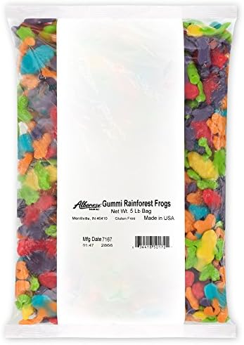 Albanese Gummi Rainforest Frogs 5lb