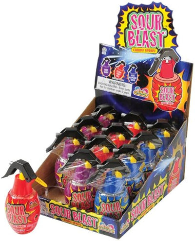 Sour Blast Candy Spray - 12ct