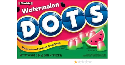 Dots Watermelon Gumdrops 184g (12 pack)