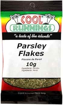Cool Runnings Parsley Flakes 10g - Case of 12