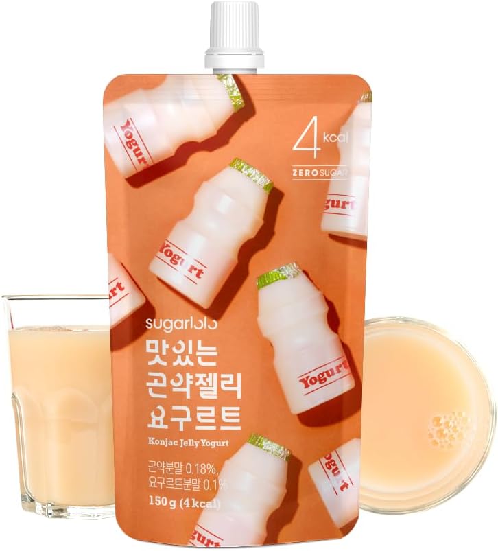 Sugarlolo Konjac Jelly Yogurt 150ml - 10 Pack