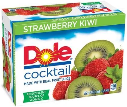 Dole Strawberry Kiwi 340ml (12 pack)