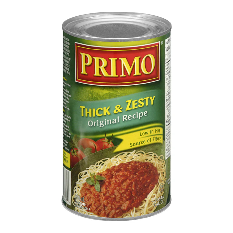 Primo Thick & Zesty Original Sauce 680ml - Case of 12