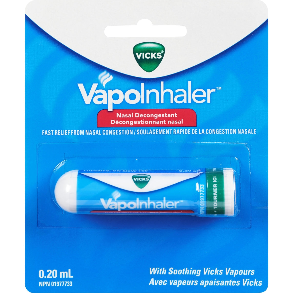 Vicks VapoInhaler 0.20ml - 12ct